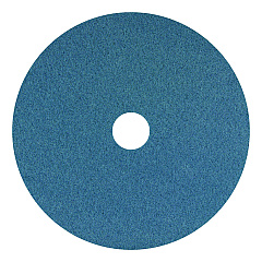 Americo Blue Cleaner Pad, 16" Diameter, Blue, 5/Carton (AMF400416)