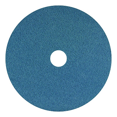 Americo Blue Cleaner Pad, 16" Diameter, Blue, 5/Carton (AMF400416)