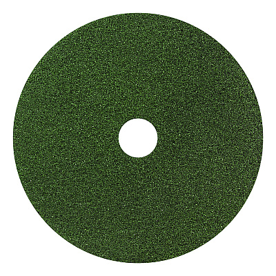 Americo Black Diamond 3000 Grit Diamond Pad, 28" Diameter, Black/Green, 2/Carton (AMF442428)