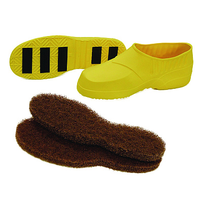 Americo Stripping Boots, Large, Yellow, 2/Pack (AMF408003)