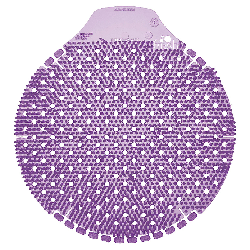 Fresh Products Tidal Wave, Urinal Screen, Fabulous Scent, 0.42 oz, Purple, 6/Box (FRSTWDS11)