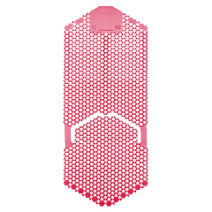 Fresh Products Tsunami, Urinal Screen, Spiced Apple, 5.22 oz, Red, 6/Carton (FRSTSU6SA)