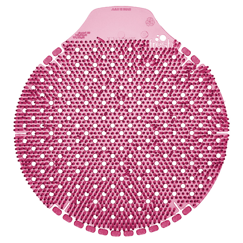 Fresh Products Tidal Wave, Urinal Screen, Apple Scent, 0.42 oz, Red, 6/Box (FRSTWDSSA)