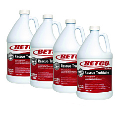 Betco Rescue TruMatte Floor Finish, 1 gal Bottle, 4/Carton (BET16820400)
