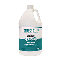 Fresh Products Conqueror 103 Odor Counteractant Concentrate, Tutti-Frutti, 1 gal Bottle, 4/Carton (FRS1WBTU)