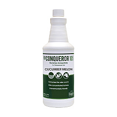 Fresh Products Bio Conqueror 105 Enzymatic Odor Counteractant Concentrate, Cucumber Melon, 1 qt Bottle, 12/Carton (FRS1232BWBCMF)