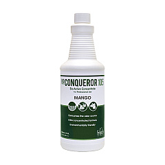Fresh Products Bio Conqueror 105 Enzymatic Odor Counteractant Concentrate, Mango, 32 oz Bottle, 12/Carton (FRS1232BWBMG)