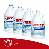 Betco SenTec Pure Linen Concentrate Odor Eliminator, Pure Linen, 128 oz Bottle, 4/Carton (BET41300400)