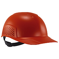 ergodyne Skullerz 8951 Vented Hard Shell Bump Cap, Short Brim, Orange (EGO23983)