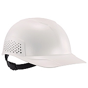 ergodyne Skullerz 8951 Vented Hard Shell Bump Cap, Short Brim, White (EGO23985)