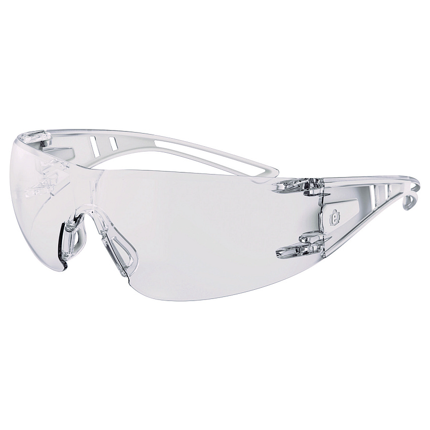 ergodyne Skullerz VORDR Safety Glasses, Frameless, Clear Polycarbonate Lens, 12/Pack (EGO58101)