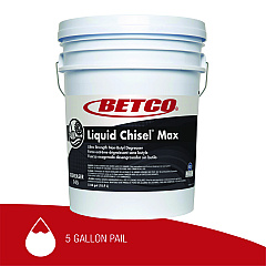 Betco Liquid Chisel Max Non-Butyl Degreaser, Characteristic Scent, 5 gal Pail (BET1450500)