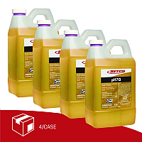 Betco pH7Q Neutral Disinfectant, Pleasant Lemon Scent, 2 L Bottle, 4/Carton (BET3164700)