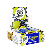88 ACRES Warm 'N Chewey Gluten-Free Blueberry/Lemon Seed and Oat Bar, 1.6 oz Bar, 9/Box (AABACY00592)