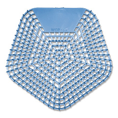 Boardwalk Anti-Splash Urinal Screen, Clean Cotton Scent, Blue, 0.11 oz, 10/Box (1004)