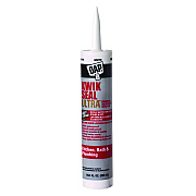 DAP KWIK SEAL ULTRA Premium Siliconized Sealant, 10.1 oz Tube, Gloss White (DAP7079818897)