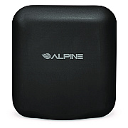 Alpine Hemlock Commercial Automatic 120V Hand Dryer, 6.69 x 11.41 x 12.31, Stainless Steel, Black (ALHALP40010BLA)