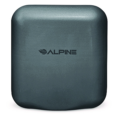 Alpine Hemlock Commercial Automatic 120V Hand Dryer, 6.68 x 11.41 x 12.31, Stainless Steel, Gray (ALHALP40010GRY)
