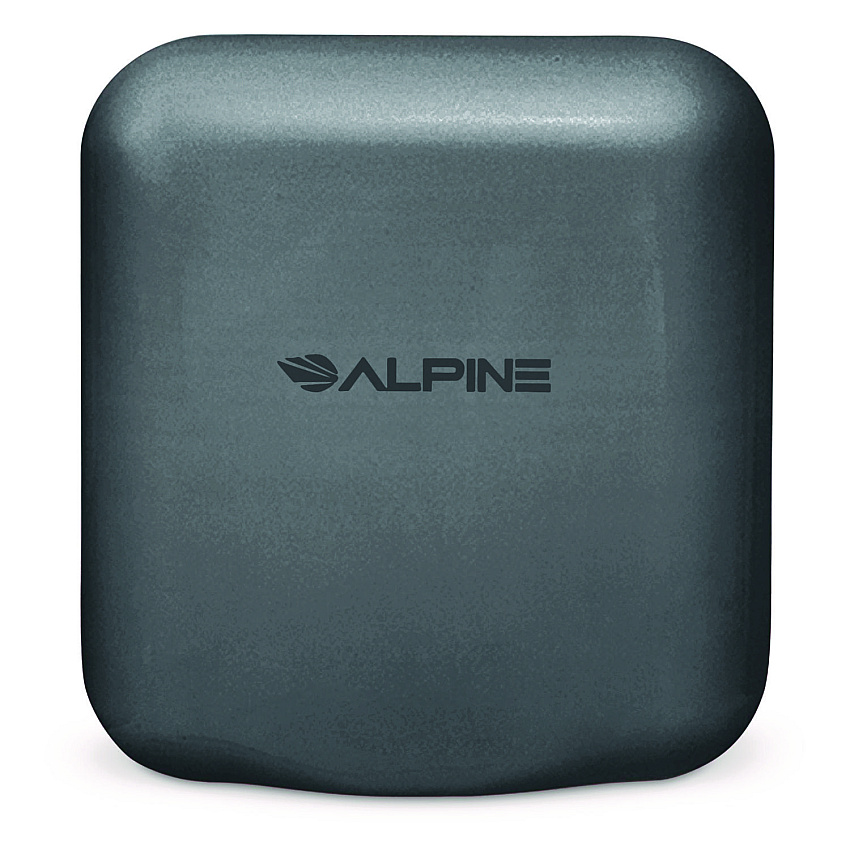 Alpine Hemlock Commercial Automatic 120V Hand Dryer, 6.68 x 11.41 x 12.31, Stainless Steel, Gray (ALHALP40010GRY)