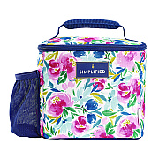 fit + fresh Simplified Lunch Bag, 9.25 x 5 x 9, Multicolor Floral (FAF2843SIM3167)