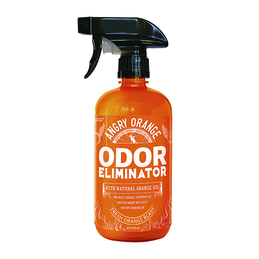 Angry Orange Pet Odor Eliminator Spray, Fresh Orange Blast Scent, 20 oz Spray Bottle (IDEAOR20OZ)