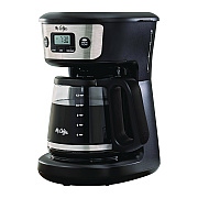 Mr. Coffee 12-Cup Programmable Coffee Maker, Black/Stainless Steel (2176620)