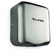 Alpine Hemlock Commercial 220V Automatic Hand Dryer, 6.68 x 11.41 x 12.31, Stainless Steel, Silver (ALHALP40020SSB)