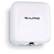 Alpine Hemlock Commercial 220V Automatic Hand Dryer, 6.68 x 11.41 x 12.31, Stainless Steel, White (ALHALP40020WHI)