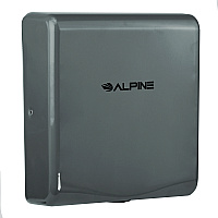 Alpine Willow Commercial 120V Automatic Hand Dryer, 3.93 x 11.25 x 12.63, Stainless Steel, Gray (ALHALP40510GRY)