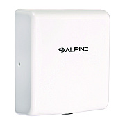 Alpine Willow Commercial 120V Automatic Hand Dryer, 3.93 x 11.25 x 12.63, Stainless Steel, White (ALHALP40510WHI)
