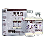 Mrs. Meyer's Clean Day Concentrated Foaming Hand Soap Dispenser Refill, Lavender, 2 oz Bottle, 2/Pack (MTH355611)