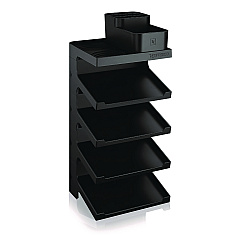 Nespresso Professional Capsule Dispenser, 8.5 x 8.27 x 19.49, Black (NEO3800)