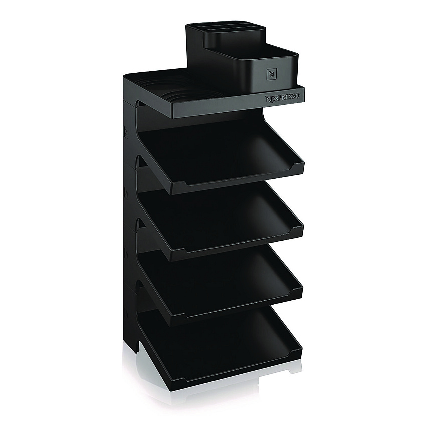 Nespresso Professional Capsule Dispenser, 8.5 x 8.27 x 19.49, Black (NEO3800)