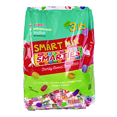 Nestl Smarties Candy Rolls, Original/Tropical/X-Treme Sour Flavor Assortment, 3 lb Bag (CDY00348)