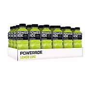 Powerade Sports Drink, Lemon Lime, 20 oz Bottle, 24/Pack (POW049000003697)