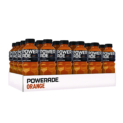Powerade Sports Drink, Orange, 20 oz Bottle, 24/Pack (POW049000032789)