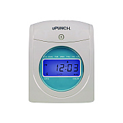 uPunch Digital Auto-Align Punch Time Clock Bundle, White (PPZSB1200)