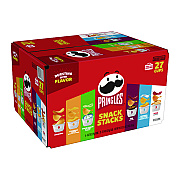 Pringles Snack Stack Variety Pack Crisps, (6) 0.67 and (21) 0.74 oz/Tubs, 27/Carton (PRGKEE18263)