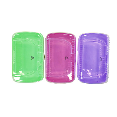 Pep Rally Pencil Case, 2 Compartments, 9.13" x 5.7" x 2.5", Assorted Colors, 3/Pack (RLY61750)