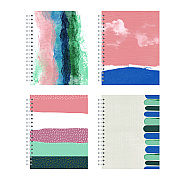 New Leaf Paper 1-Subject Notebook, Medium/College Rule, Randomly Assorted Cover Color (70) 9.75 x 7.5 Sheets (ROA10840)