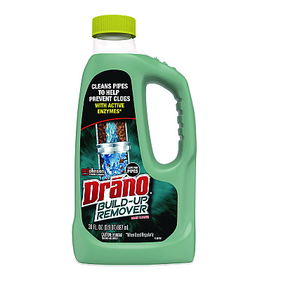 Drano Buildup Remover Drain Cleaner, 30 oz Bottle (SJN335707)