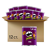 Pringles Grab and Go BBQ Crisps, 1.4 oz Can, 12/Carton (PRGKEE18372)