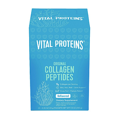 Vital Proteins Collagen Peptides Powder, Unflavored, 0.3 oz Packet, 20/Box (VTPVVP00539)