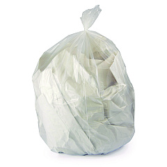 Heritage Linear Low-Density Can Liners, 16 gal, 0.5 mil, 24" x 32", Clear, 500/Carton (HERH4832MCR01)