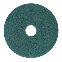 Boardwalk Heavy-Duty Scrubbing Floor Pads, 13" Diameter, Green, 5/Carton (BWK4013GRE)