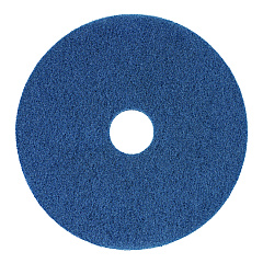 Boardwalk Scrubbing Floor Pads, 14" Diameter, Blue, 5/Carton (BWK4014BLU)