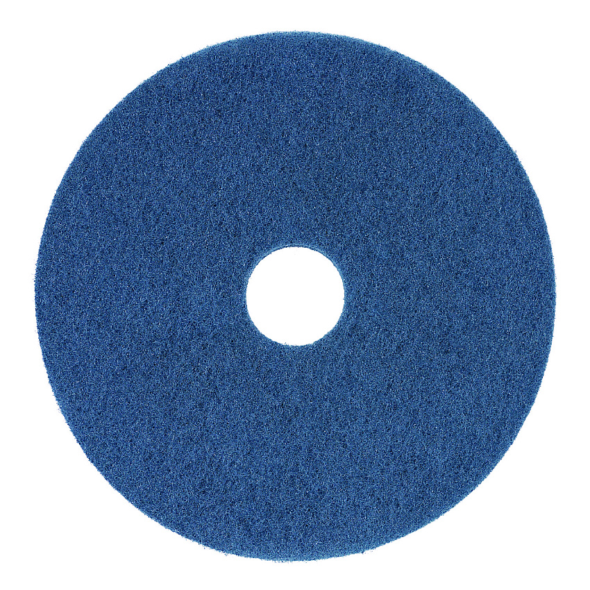 Boardwalk Scrubbing Floor Pads, 16" Diameter, Blue, 5/Carton (BWK4016BLU)