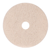 Boardwalk Natural Hog Hair Burnishing Floor Pads, 17" Diameter, Tan, 5/Carton (BWK4017NHE)