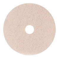 Boardwalk Natural Hog Hair Burnishing Floor Pads, 17" Diameter, Tan, 5/Carton (BWK4017NHE)