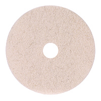 Boardwalk Natural Hog Hair Burnishing Floor Pads, 19" Diameter, Tan, 5/carton (BWK4019NHE)